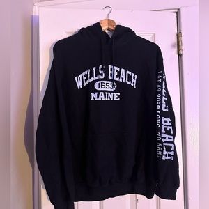 M black hoodie